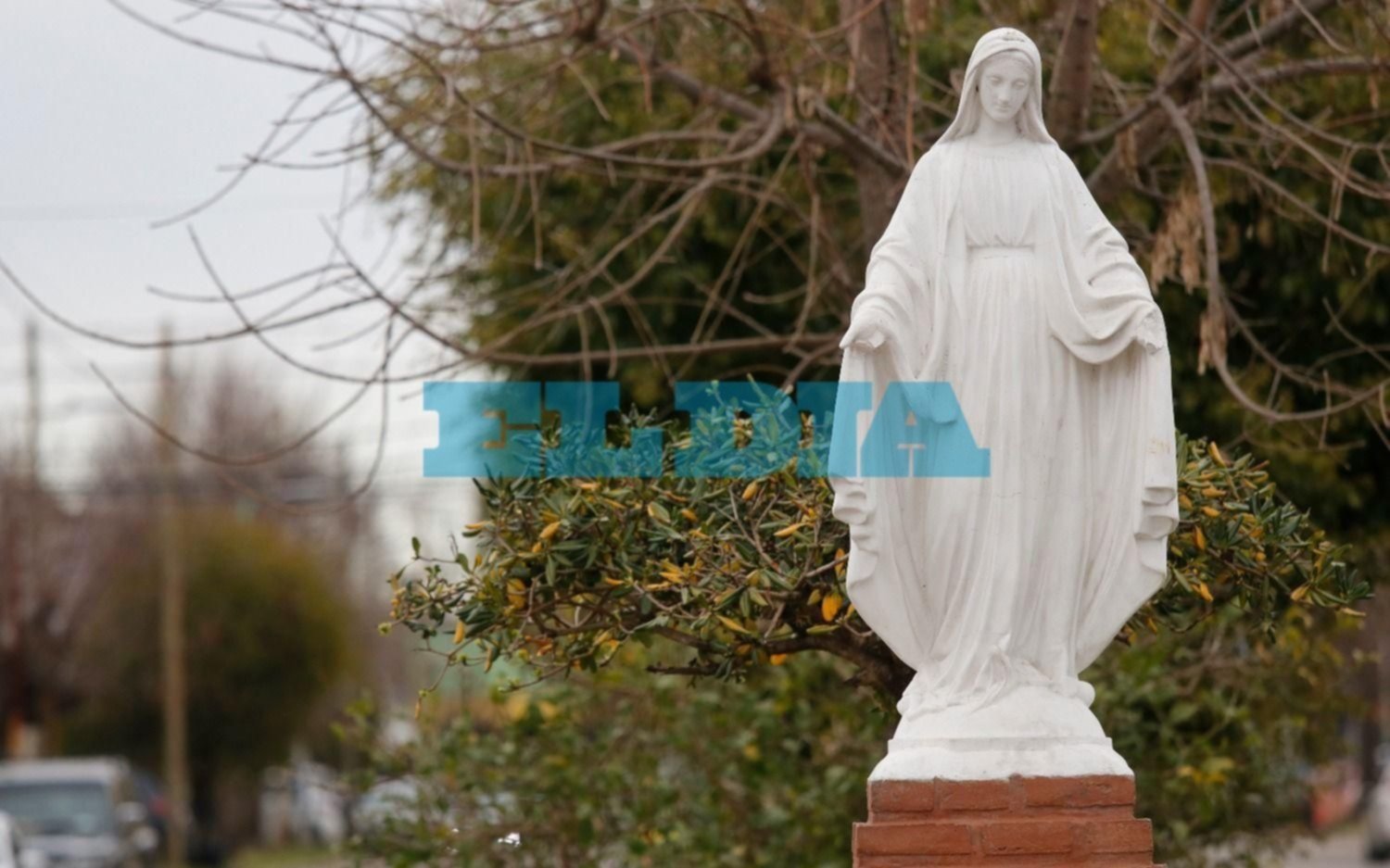 Vandalizaron la imagen de la Virgen de la Medalla Milagrosa en Tolosa
