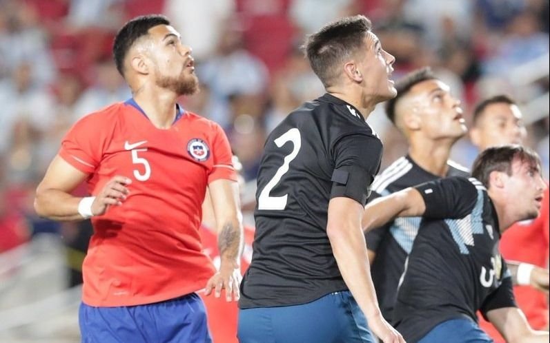 Argentina empató sin goles con Chile en un amistoso en Los Ángeles