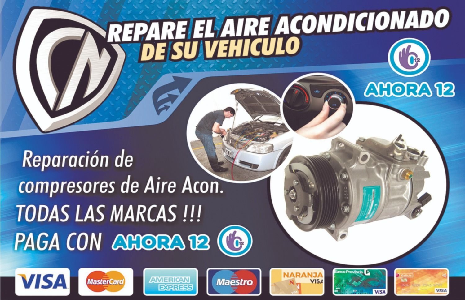 Tu opción para reparar el aire acondicionado de tu vehículo
