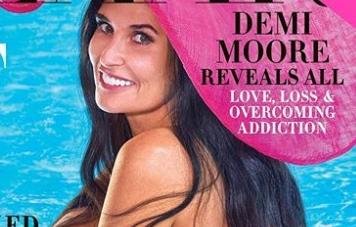 A los 56, Demi Moore luce como dios la trajo al mundo: “Estás mejor desnuda”