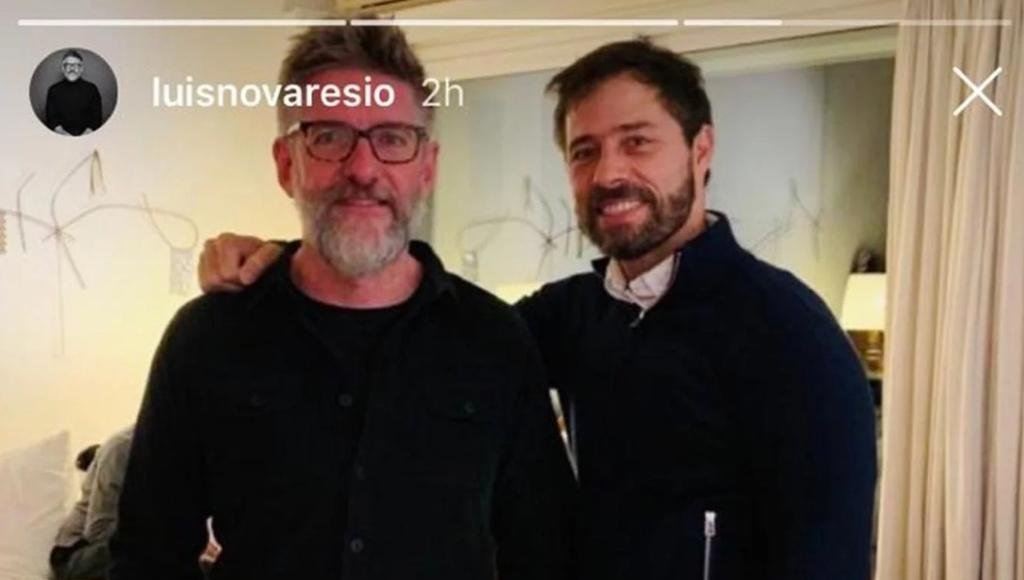 Luis Novaresio enamorado: el periodista presentó a su novio