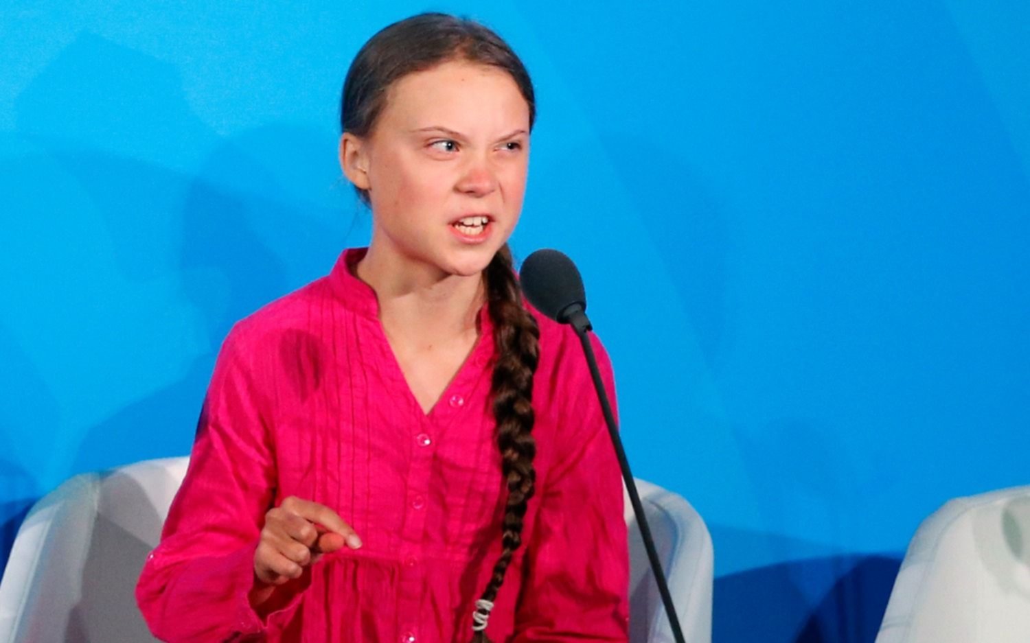 La activista Greta Thunberg, a los líderes mundiales: "El cambio viene, les guste o no"