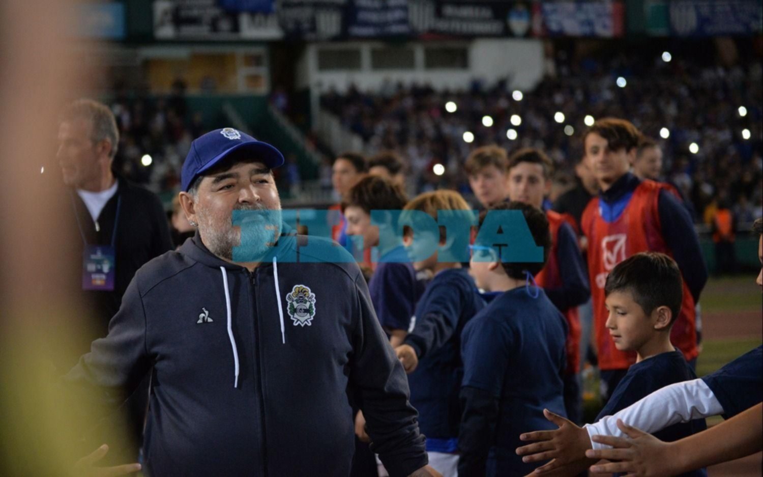 Diego Maradona, contra el árbitro: "Así no se puede jugar"