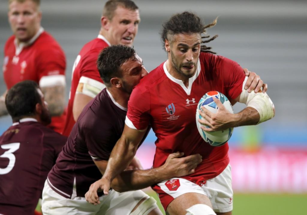Gales debutó con un amplio triunfo frente a Georgia