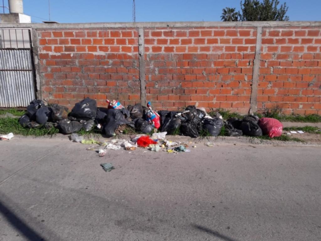 Reclaman por la recolección de residuos en Villa Progreso