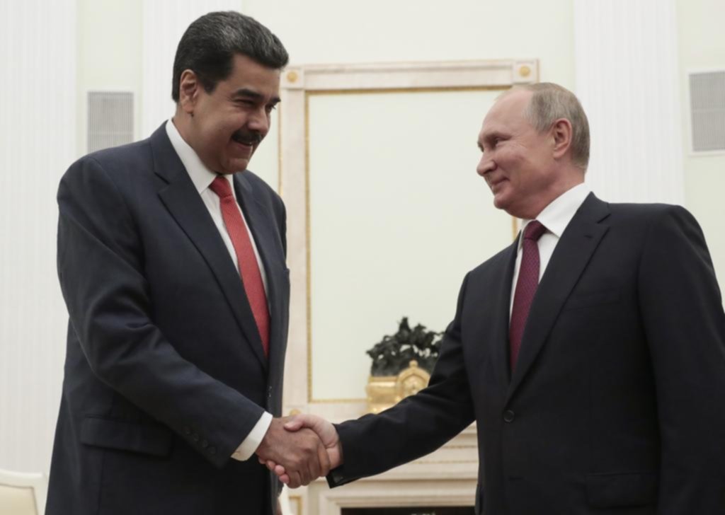 Putin reafirma su respaldo a Maduro