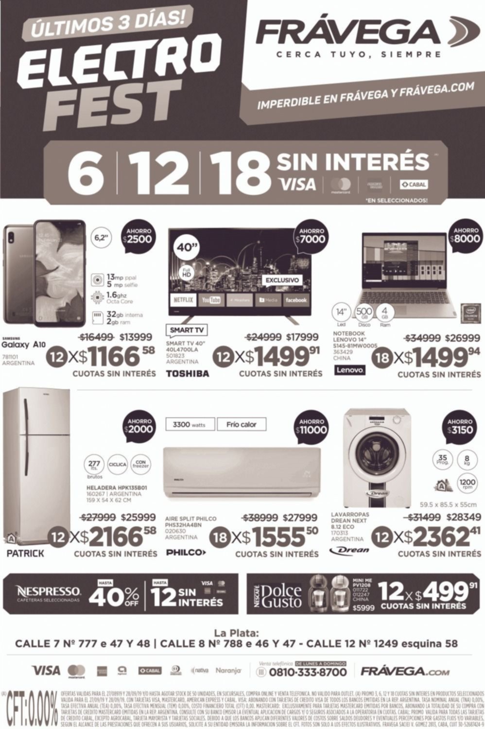 Tres días de descuento en electrodomésticos para equipar tu hogar