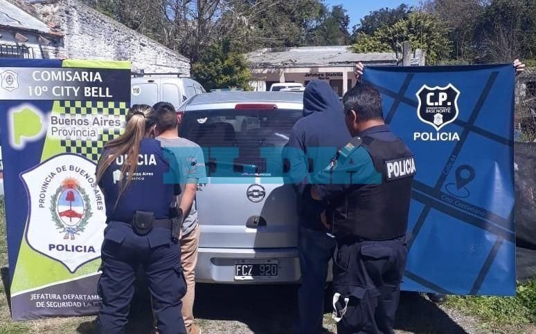 Detienen a dos sujetos acusados de robar autos en City Bell con inhibidores de alarma