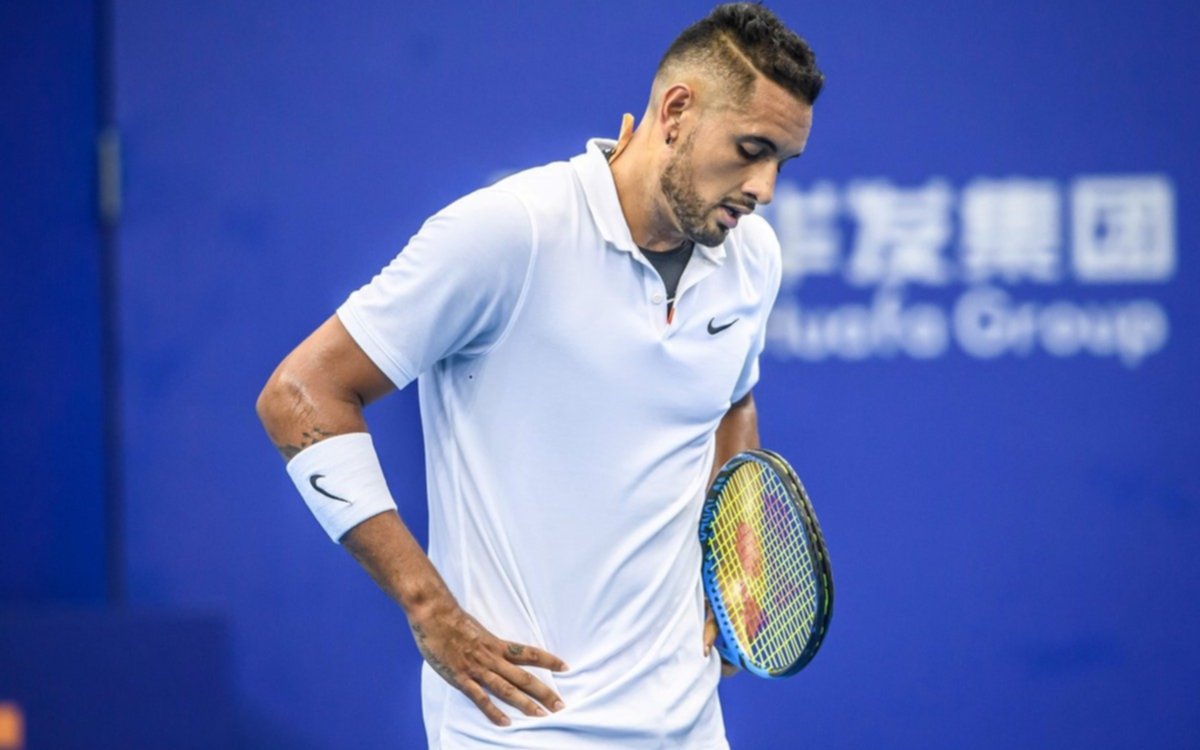 La ATP alertó a Kyrgios que será sancionado si no modifica su conducta