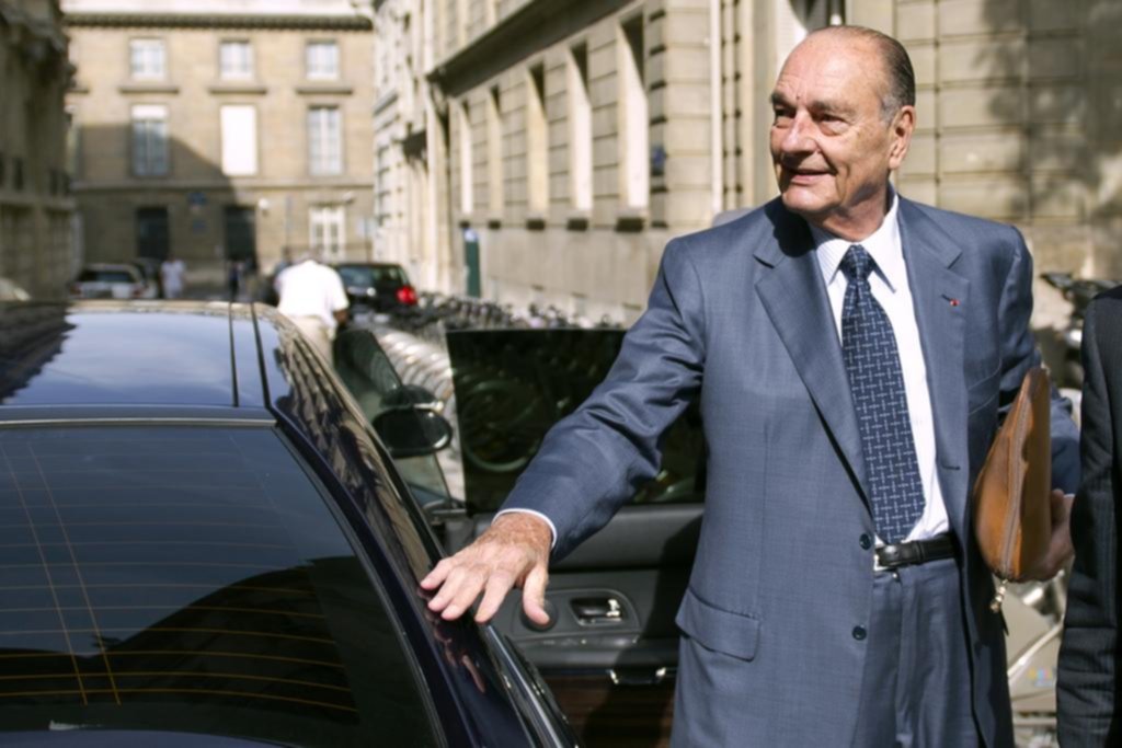 Murió el ex presidente de Francia Jacques Chirac