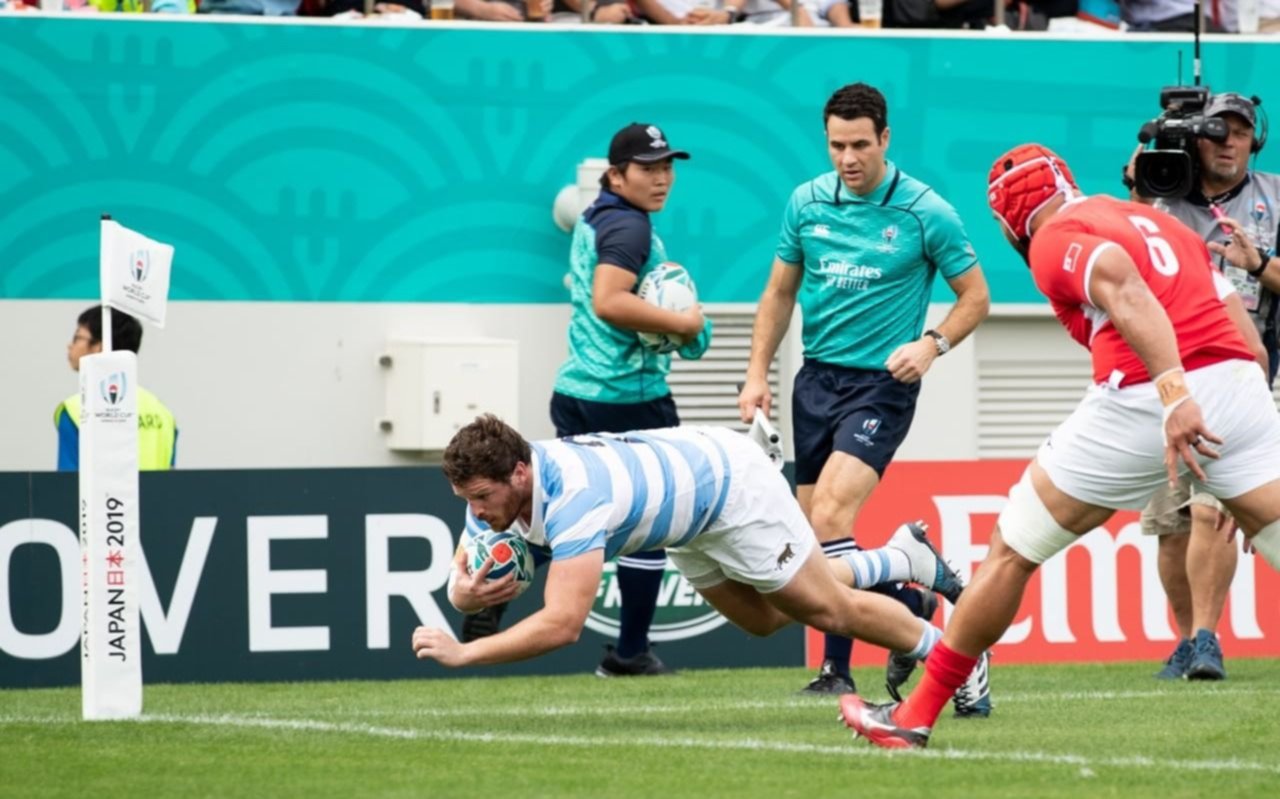 Los Pumas le ganaron a Tonga un partido durísimo por 28 a 12