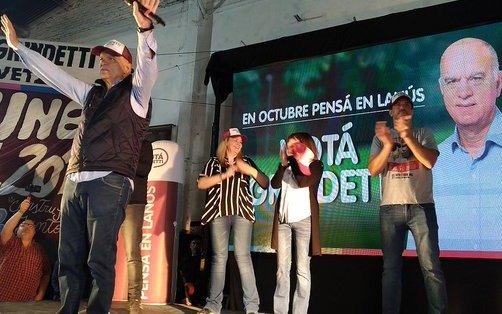 Grindetti aseguró que el triunfo "depende de nosotros" y negó corte de boleta