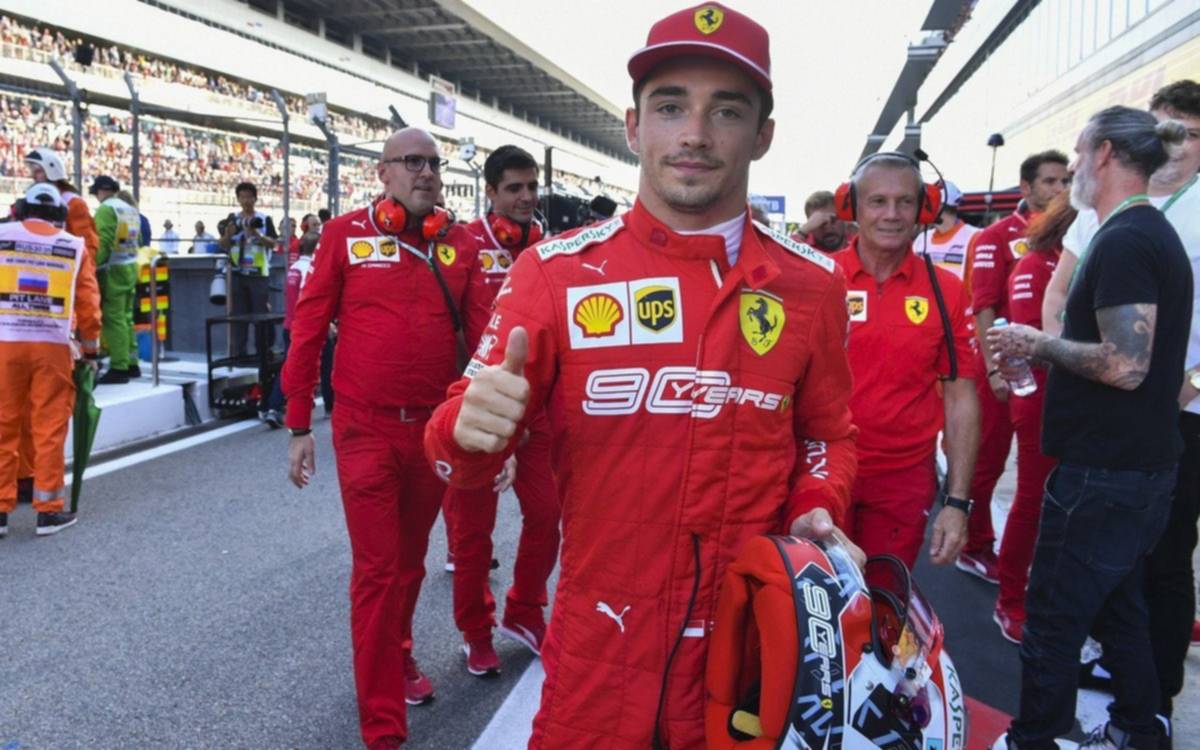 El monegasco Charles Leclerc hizo la "Pole" en Rusia 