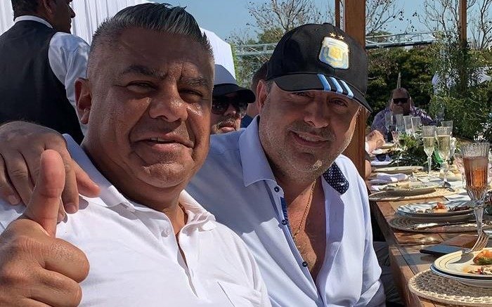 El asado de cumpleaños que reunió a Chiqui Tapia con Daniel Angelici