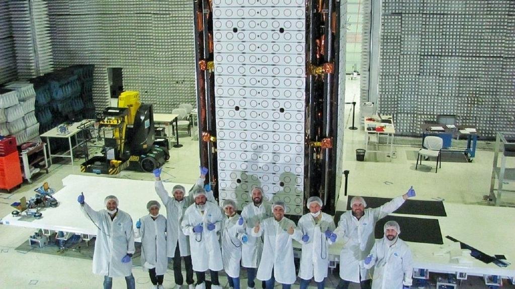 Desde el espacio, los primeros datos emitidos por el Saocom 1B llegaron a Tierra del Fuego
