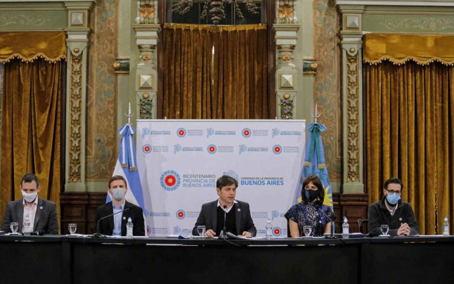 Kicillof anunció un plan pospandemia con eje en la obra pública