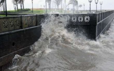 Alerta por lluvias e intensos vientos en la zona ribereña de la Región