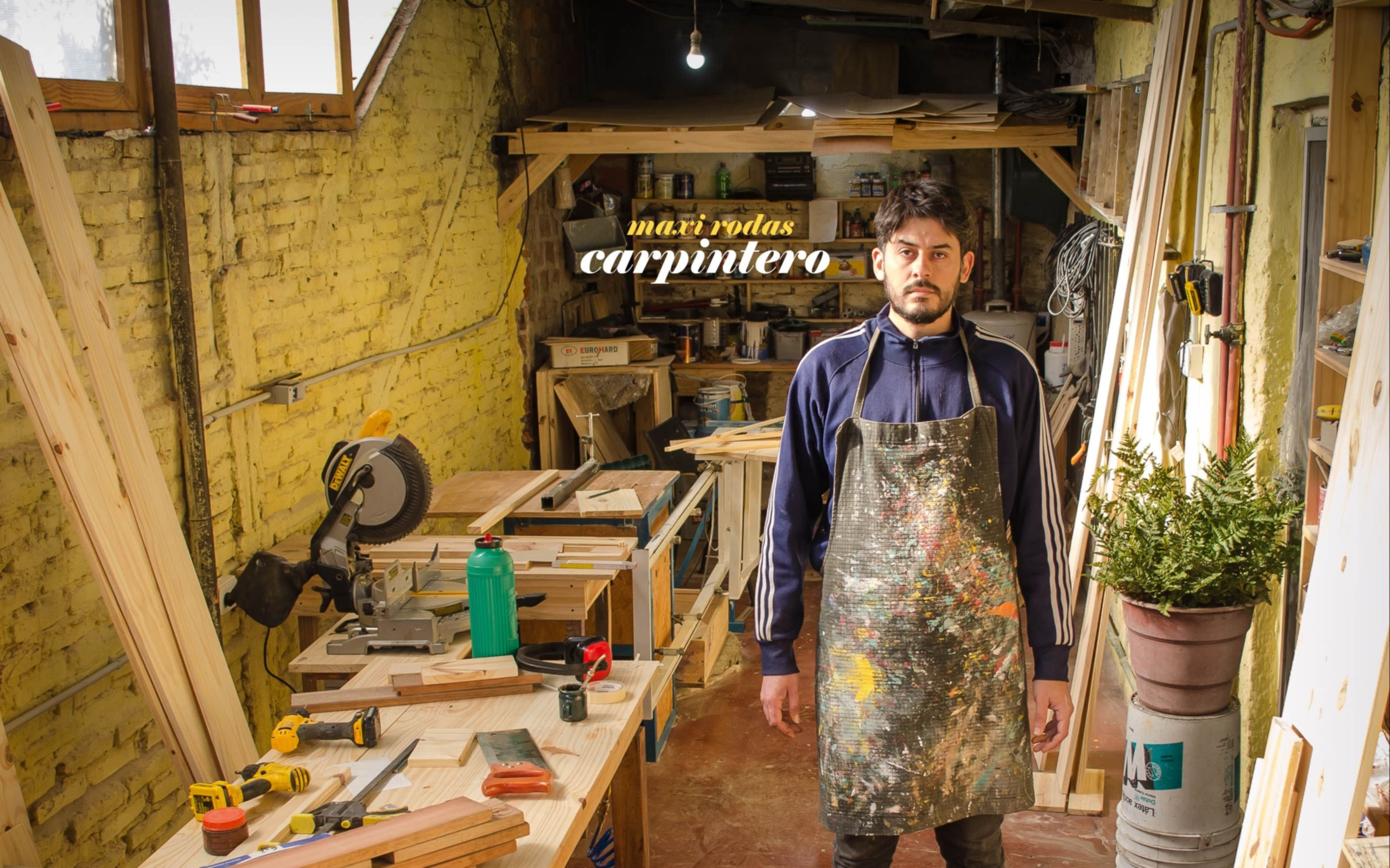 "Carpintero", el último trabajo del músico Maxi Rodas 