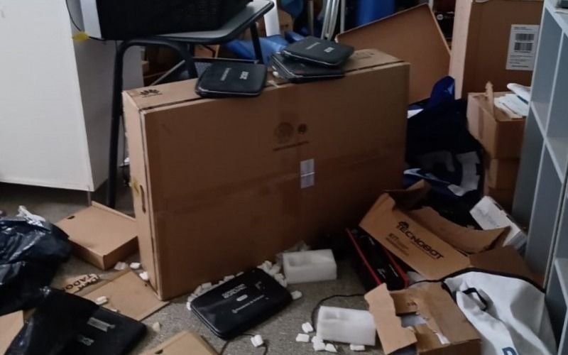 Robo y vandalismo en una escuela de Berisso