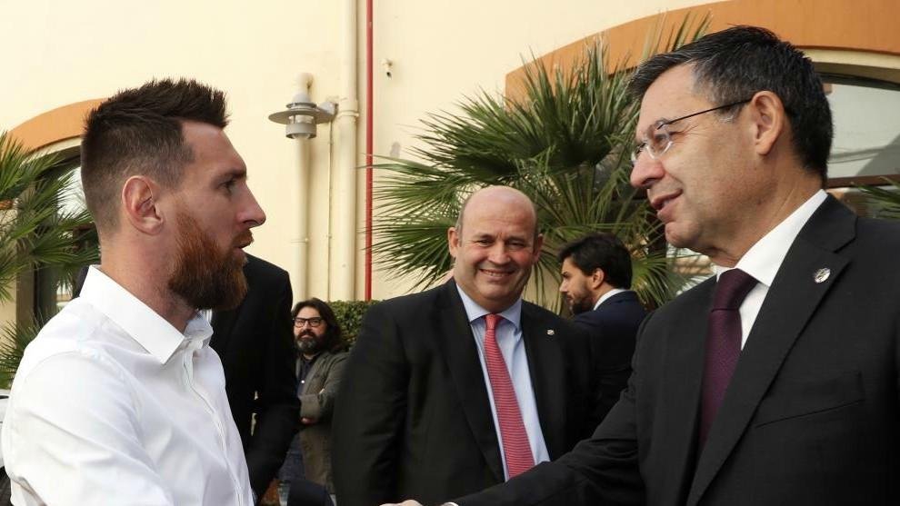 Pese a la continuidad, Leo le apuntó fuerte a Bartomeu