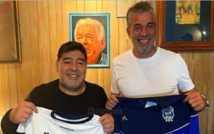 A un año del histórico “sí” de Maradona a Gimnasia