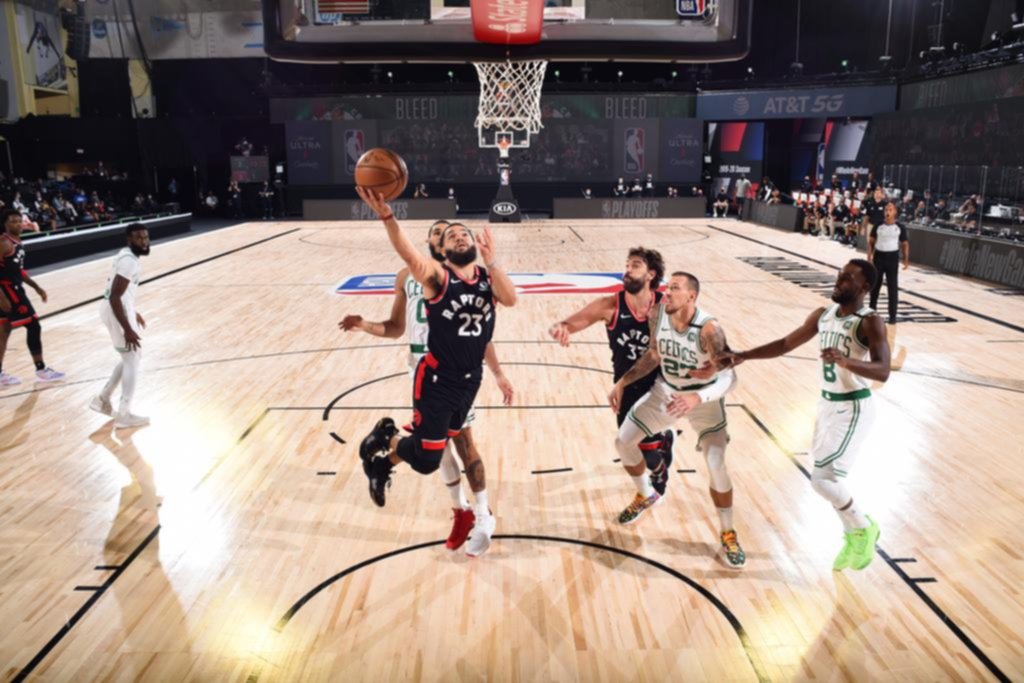 Toronto le empató la serie a los Celtics: victoria 100 a 93