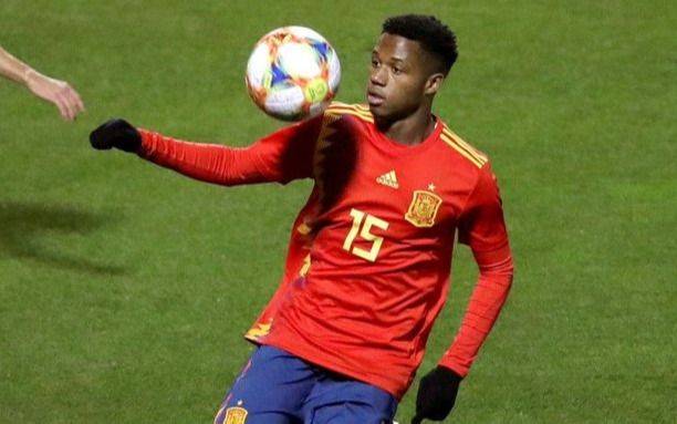  Liga de Naciones: España goleó a Ucrania con récord de Ansu Fati y Alemania empató con Suiza 