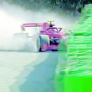 Desastre de Ferrari con el abandono de Vettel y un accidente de Leclerc