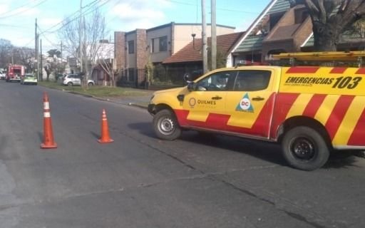 Una mujer murió en incendio en Quilmes Oeste
