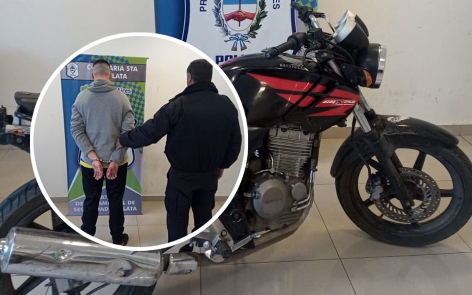 Motochorro le pegó con una baldosa en la cabeza a un repartidor para robarle
