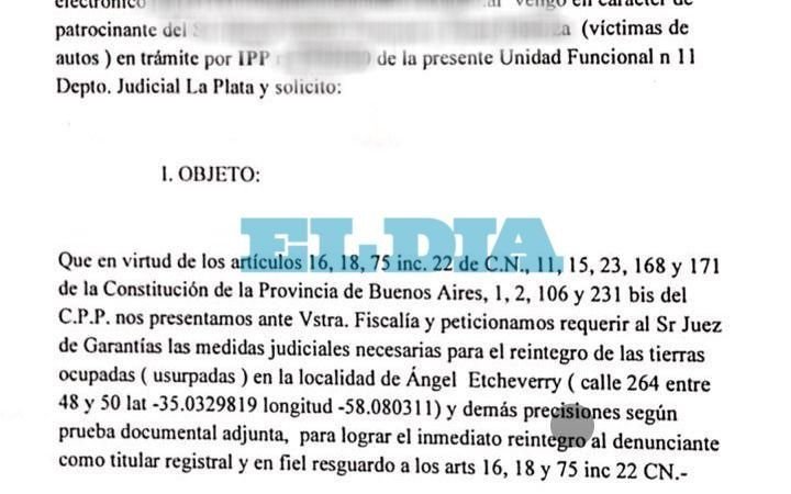 La Plata: denuncian red de inmobiliarias truchas detrás de usurpaciones y venta de terrenos