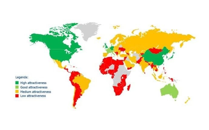 Argentina sufre una nueva caída en el ranking de países atractivos para captar inversiones