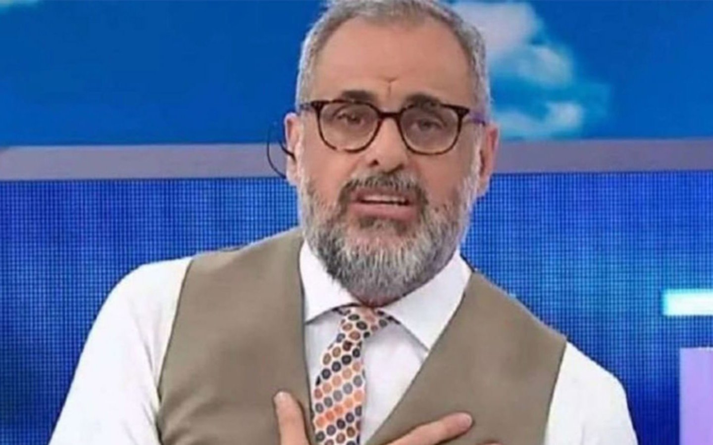 Jorge Rial vio a sus hijas en la calle y sin barbijo: así reaccionó