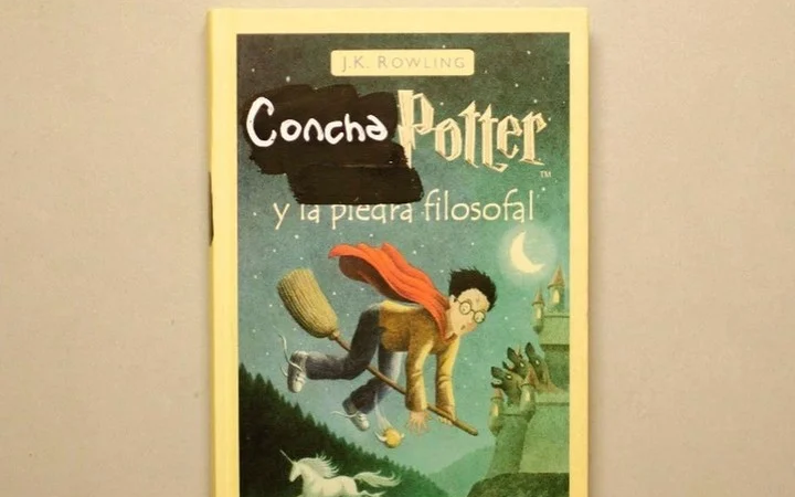 Insólito: el influencer Santi Maratea intervino libros de Harry Potter y los revende a 20.000 pesos cada uno