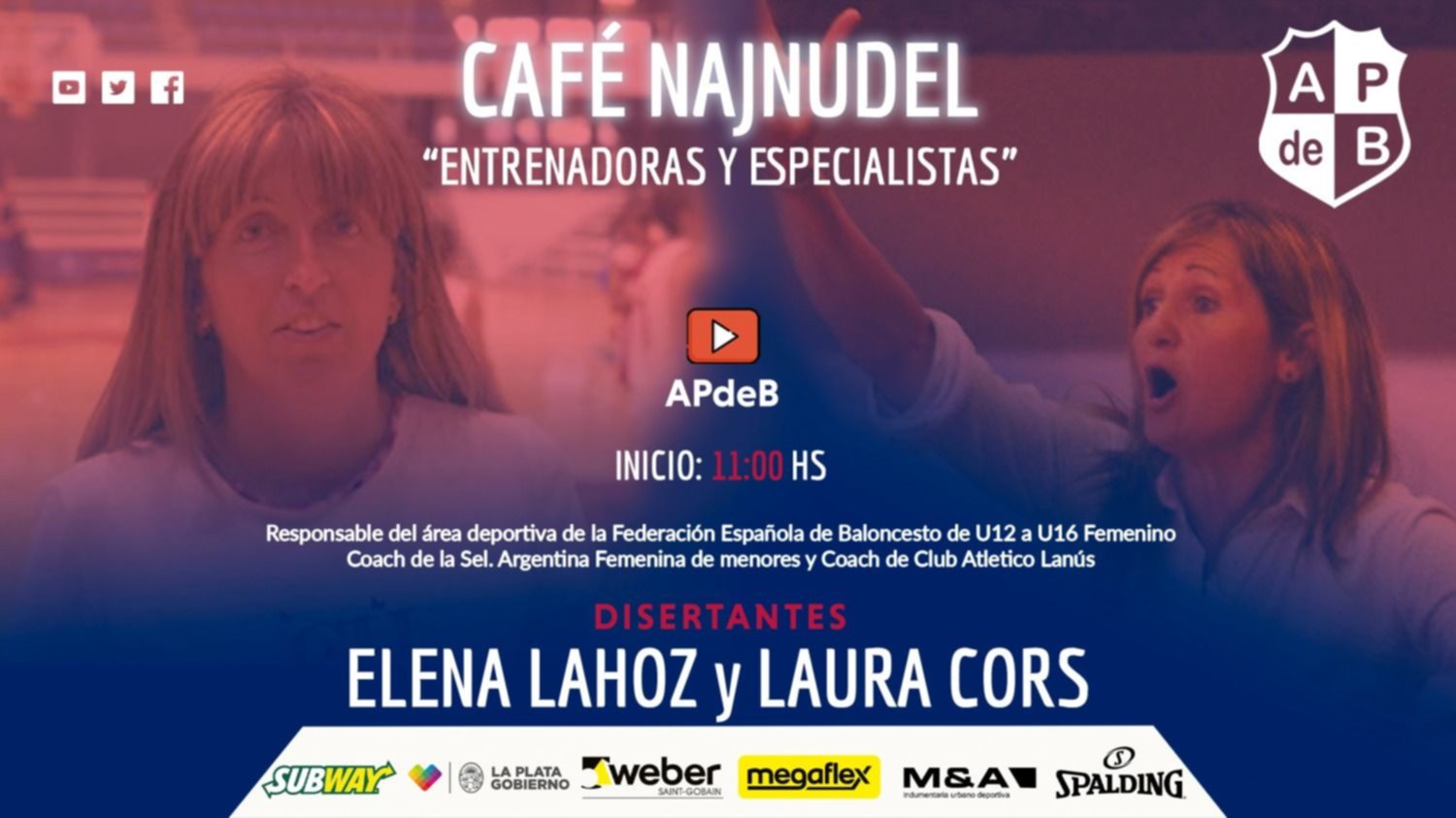 Café Najnudel: “Entrenadoras y especialistas”