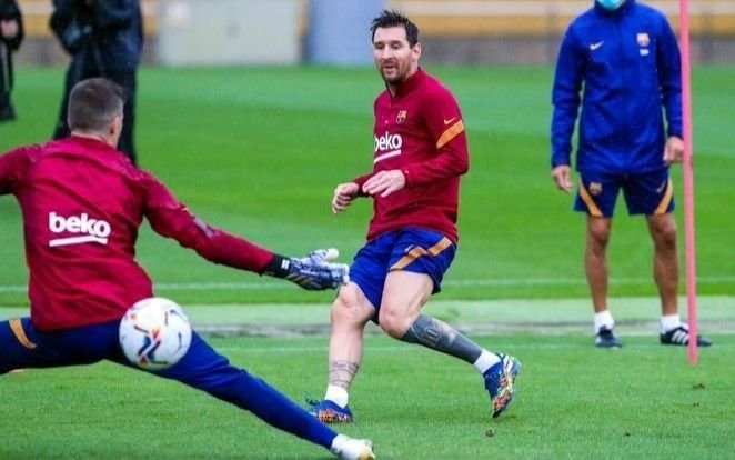 Messi entrenó con todo el plantel: ¿estará en el amistoso de mañana?