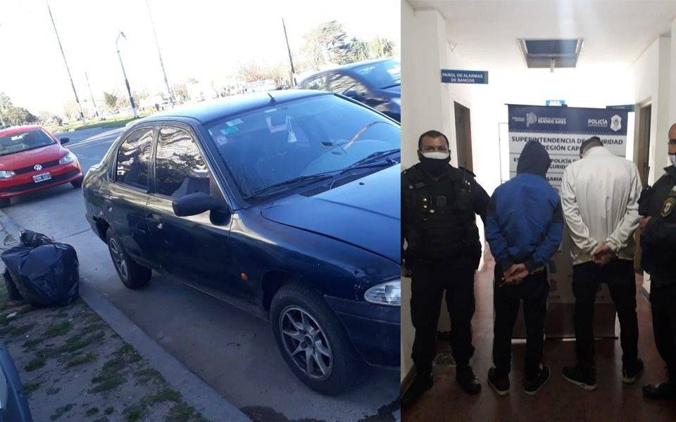 Usaban un remís de "pantalla" pero repartían cocaína en la Ciudad