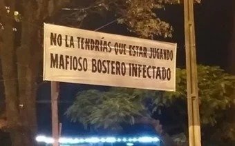 El peor recibimiento: duros pasacalles contra Boca en Asunción