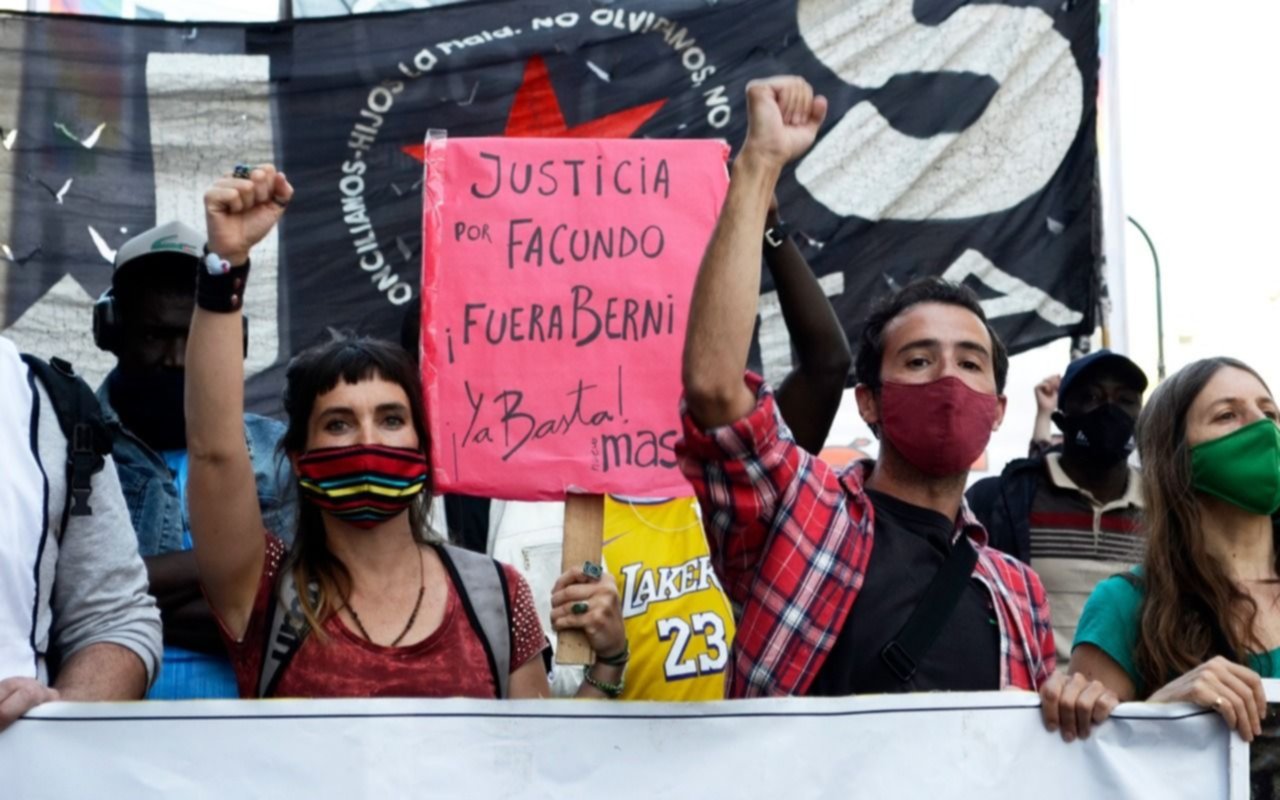 Importante marcha en La Plata pidiendo justicia por Jorge Julio López y Facundo Castro  