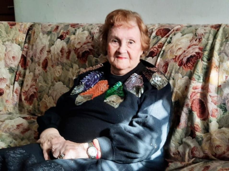 Otra abuela platense se sumó a los festejos centenarios virtuales