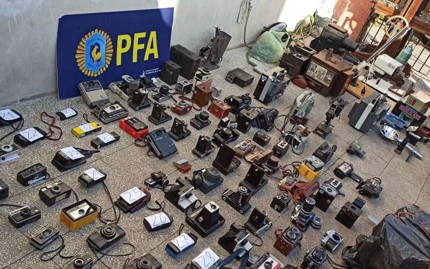 Recuperaron objetos robados del museo fotográfico