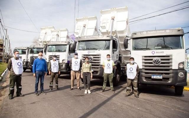 Cinco nuevos camiones para la recolección de residuos