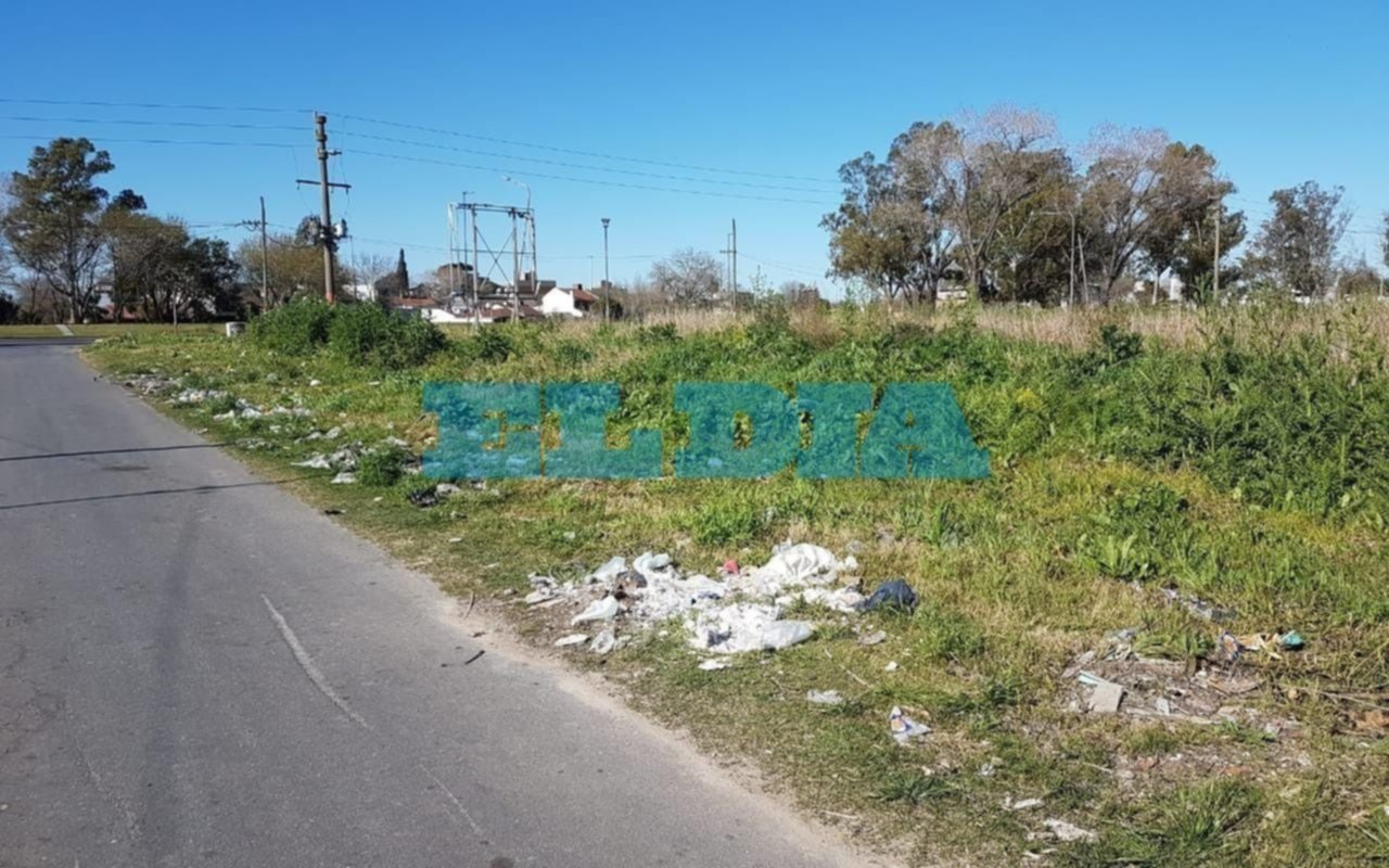 Vecinos de Los Hornos piden una limpieza urgente de un basural a cielo abierto