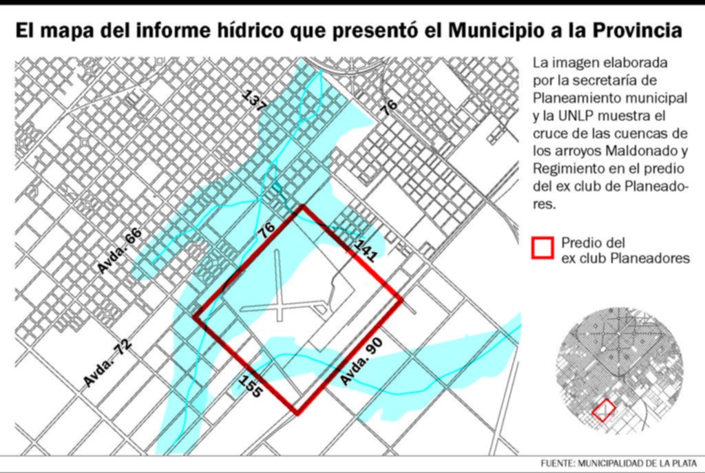 La Comuna pidió el desalojo de la toma de Los Hornos por el riesgo de inundación