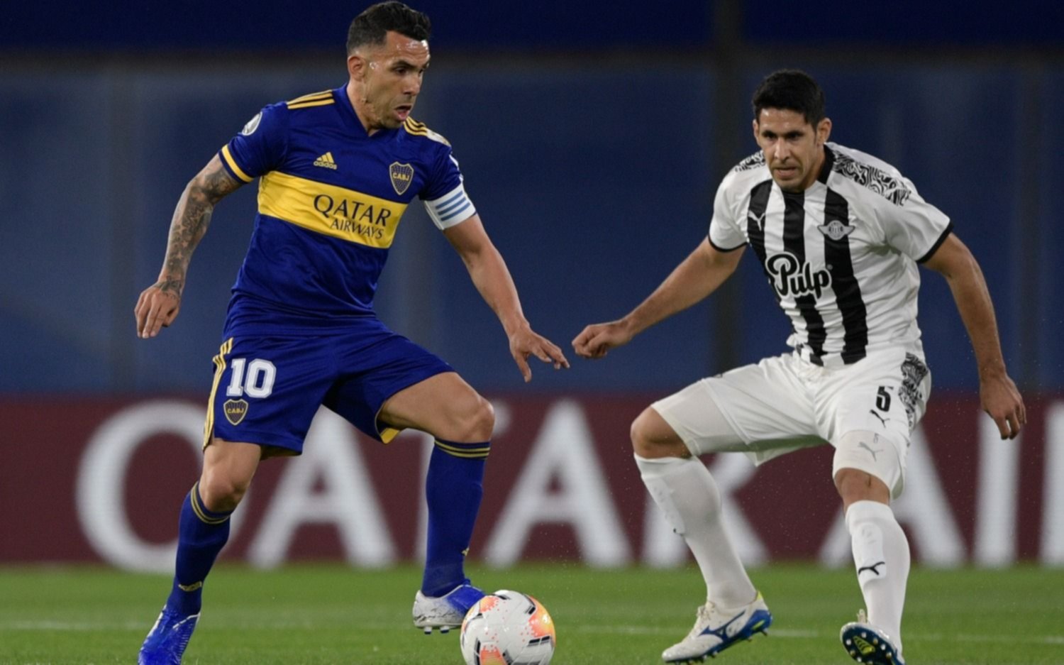 Boca empató sin goles con Libertad y consiguió el pase a octavos de la Libertadores