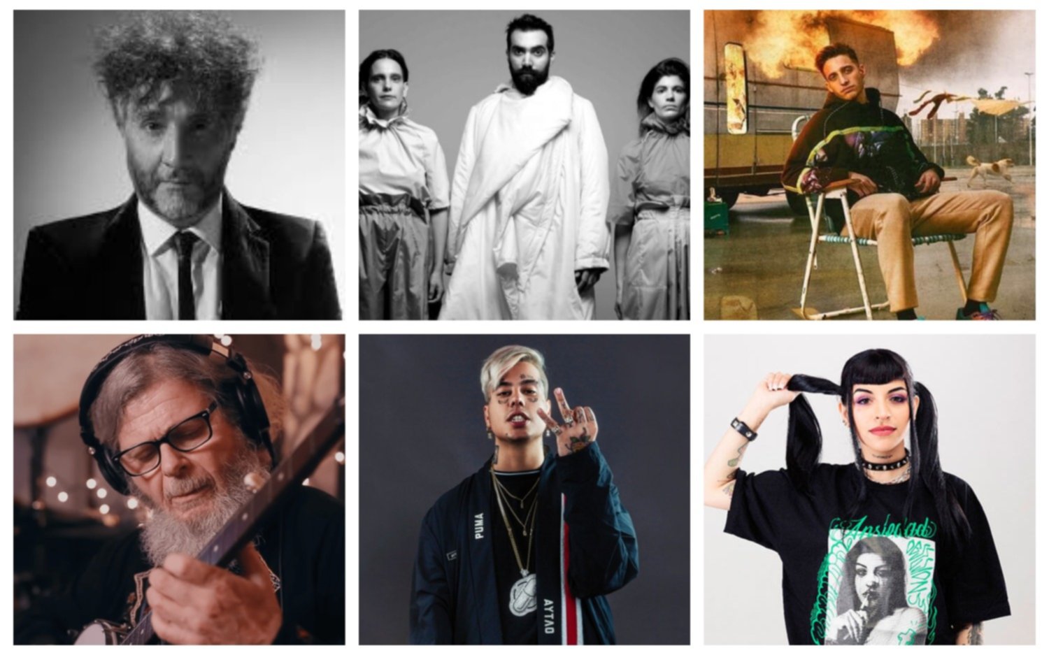 Fito Páez, Eruca Sativa, Wos, Cazzu, Duki y Santaolalla, entre los nominados a los Grammy Latinos