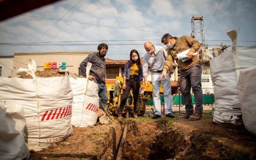 Avanzan obras de agua potable en barrio La Colonia
