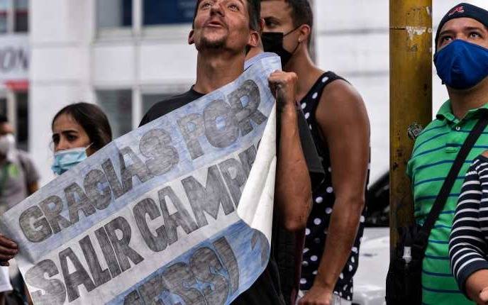 Locura por Messi en Venezuela en la previa del partido de la Selección
