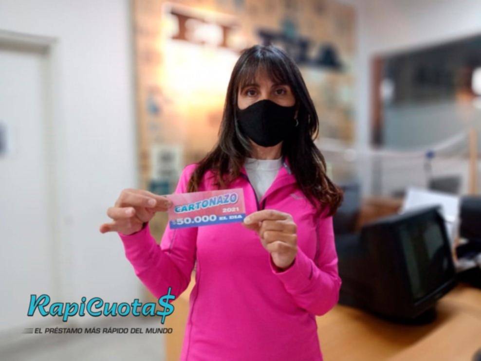 El súper Cartonazo por $250.000 quedó en manos de una vecina de Villa Elvira