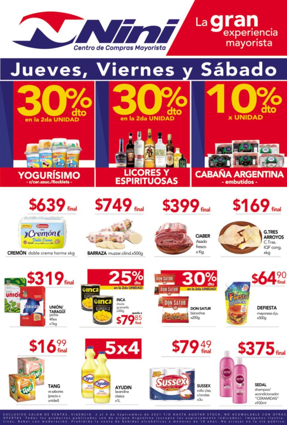Elegí comprar al mejor precio mayorista y con 15% de descuento